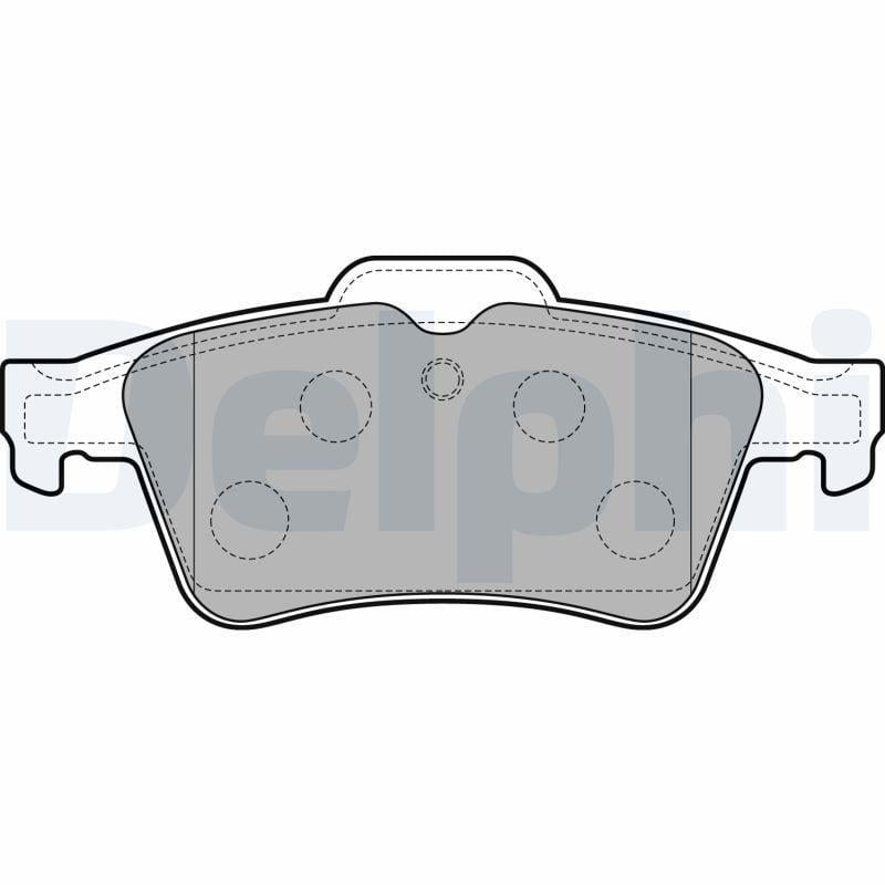 Delphi LP3303 Brake Pads Set
