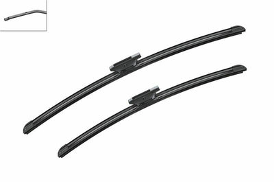 BOSCH Wiper Blade Set 3397014173 - 55cm & 47.5cm for Clio, Symbol and 2 more models — Wipers