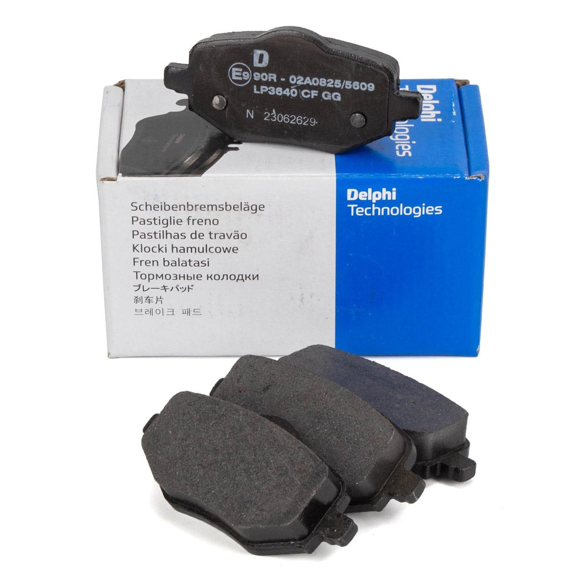 Delphi Brake Pad Set for Peugeot 2008 - Rear Brake Pads