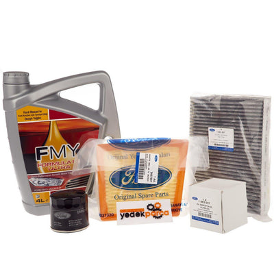 Ford B-Max 2012-2016 1.4 -1.6 Gasoline Periodic Oil Service Set Ford Genuine