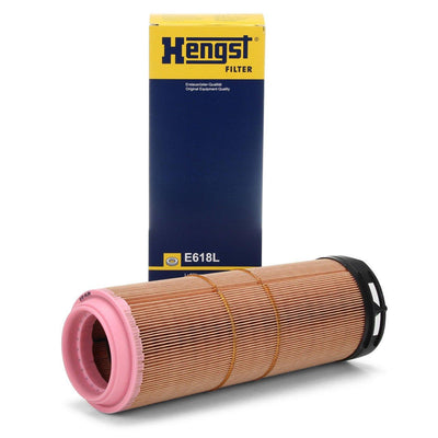 Hengst E618L Air Filter Mercedes W203/209 C200/220 CDI 646 Motor — Air & Cabin Filters