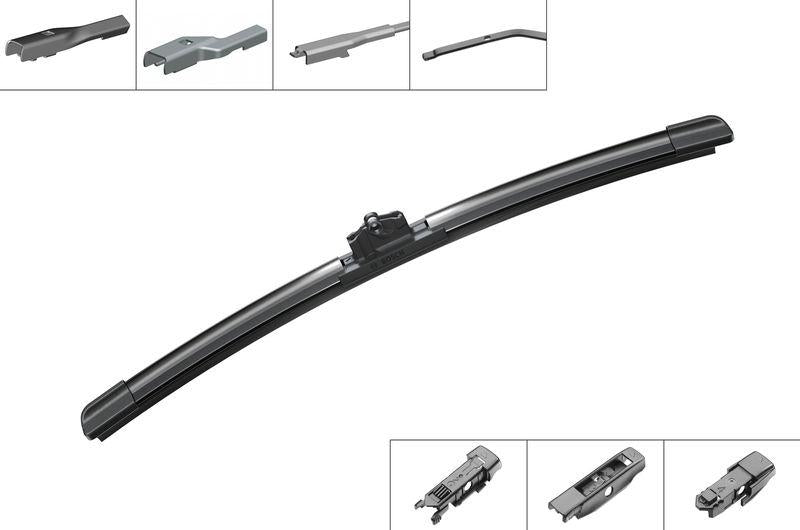 Bosch 3397006941 Front Wiper Single 340 mm Renault Clio IV / Captur Aerotwin Plus — Wipers