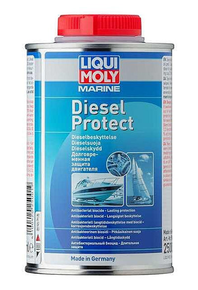 LIQUI MOLY Marine Diesel Engine Protect - Effective Fuel System Cleaner for Boat — Cylinder Head & Block