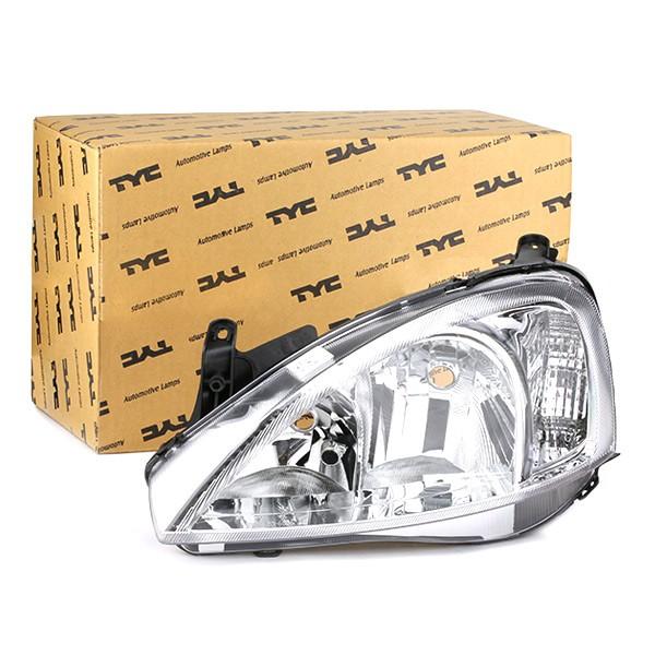 Front Left Headlight Corsa C 03-