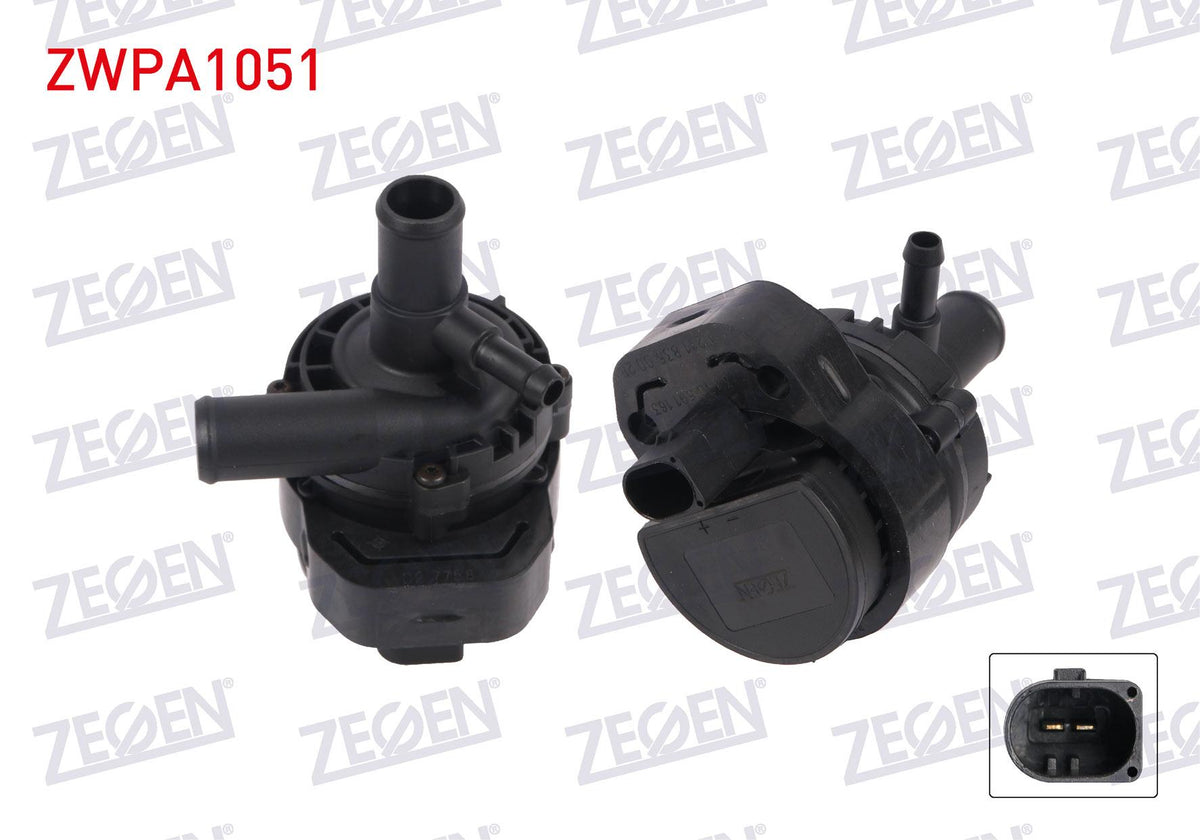 Zegen ZWPA1051 Auxiliary Water Pump Mercedes C Series (W204) 2007-2014 / Glk Series (X204) 2008-201 — Water Pump & Thermostat