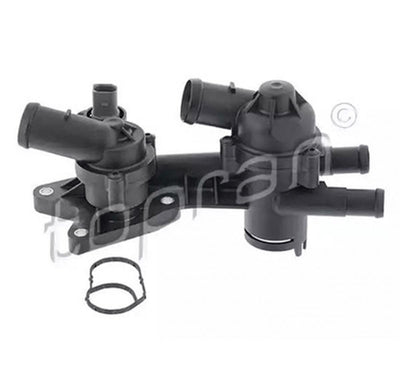 TOPRAN Volkswagen Passat Thermostat Housing - 1.4 TSI Model — Water Pump & Thermostat