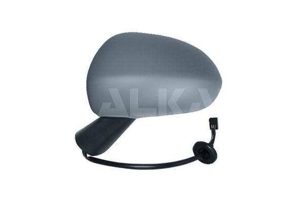 Alkar 6139424 Outer Rear View Mirror Left Electric Heated Primed Aspheric Opel Corsa D 2006-2014 / Corsa E 2014 — Mirrors