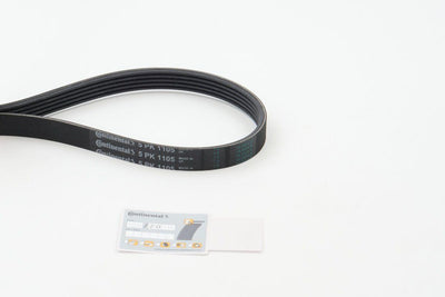CONTINENTAL CTAM 5PK1105 V Belt Megane/Clio 1.4-1.6 AC, Fiat Ducato 2.8 98-01 and 2 more models — Belts