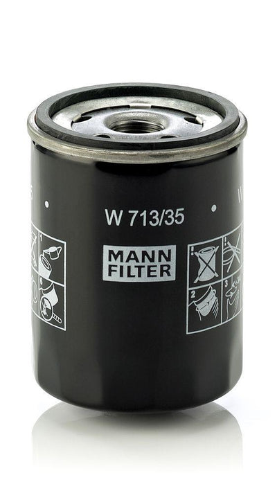 Mann W713/35 Oil Filter Mitsubishi Colt 6 Smart Forfour 04>
