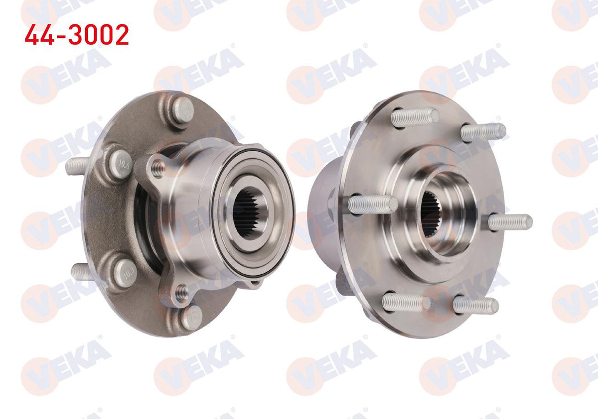 Veka 44-3002 Wheel Hub Left-Right Front with Bearing 6 Bjn Mitsubishi L 200 (Kj_, Kk_ and 2 more models — Hub Assemblies