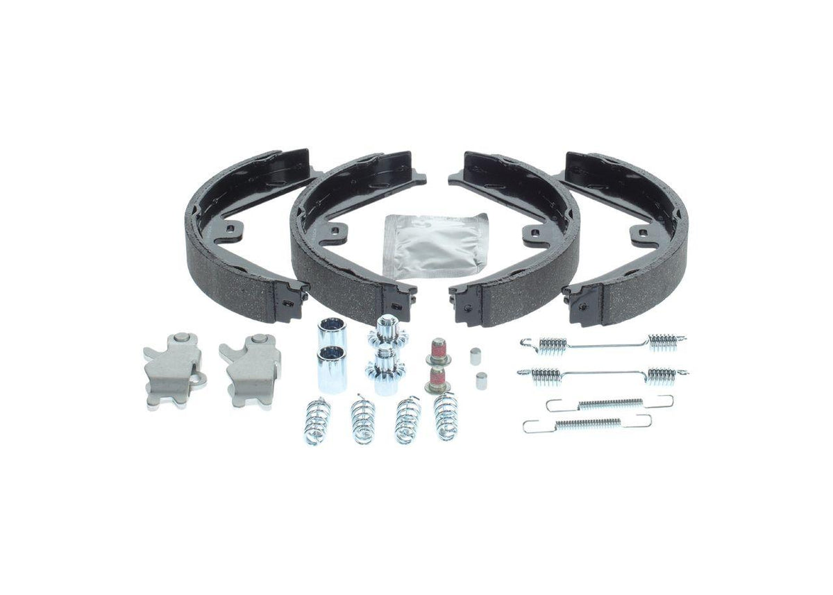 Bosch 0204113818 Brake Shoe Kit 09-17 E-Series (W212-S212) — Brake Cables & Hardware