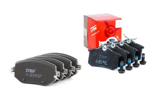 TRW Renault Megane 4 2015- Front ve Rear Brake Pad Set Manual El Frenli — Brake Cables & Hardware