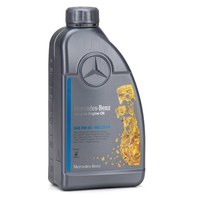 Mercedes-Benz A000989630811AAEE Benz 5W40 Motor Oil 1 LT