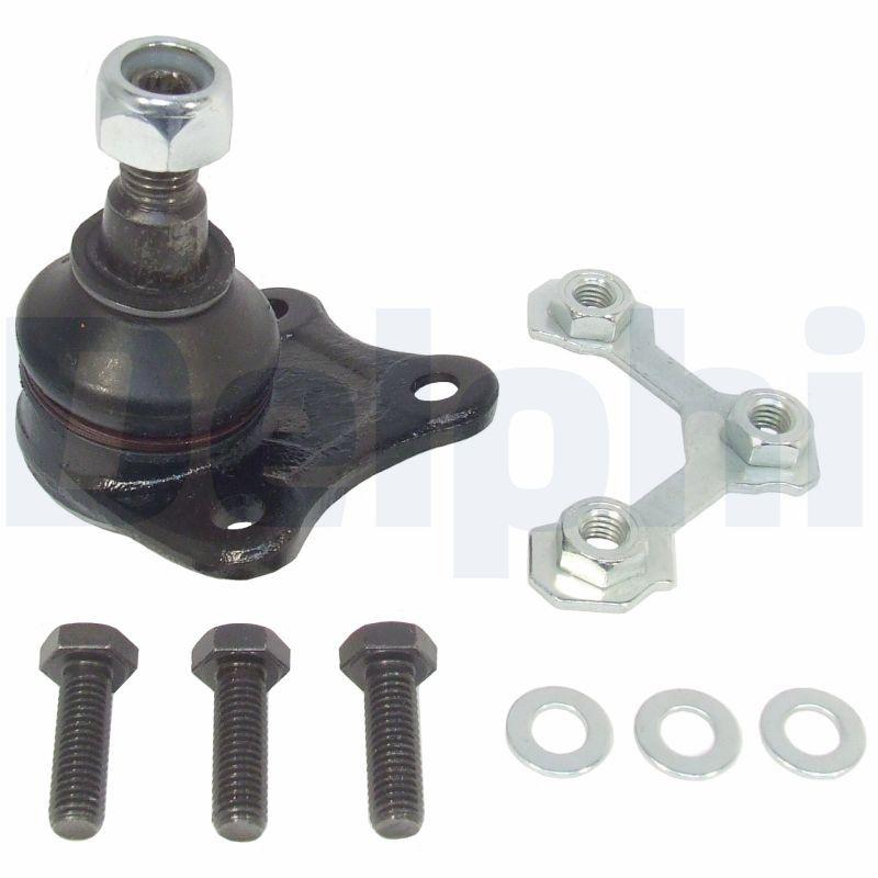 Delphi TC824 Ball Joint Lower Left VW Golf IV/Bora/A3/Leon/Toledo/Octavia/New Beetle — Control Arms & Ball Joints