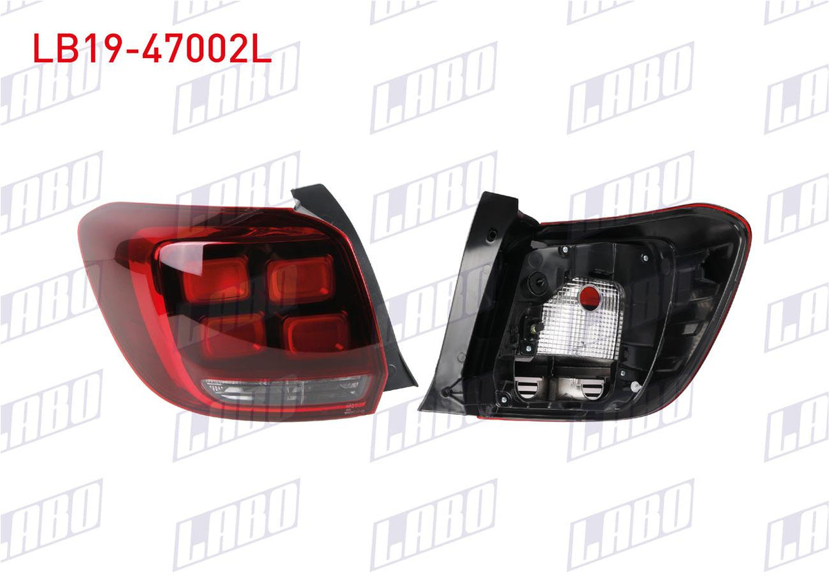 LABO LB19-47002L Tail Lamp Left without LED Dacia Sandero Stepway 18 — Tail, Signal & Reflectors