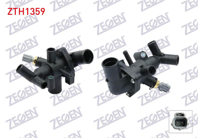 Zegen ZTH1359 Thermostat Housing 88 C Ford Transit (V363) 2.2 2012-2018 — Water Pump & Thermostat