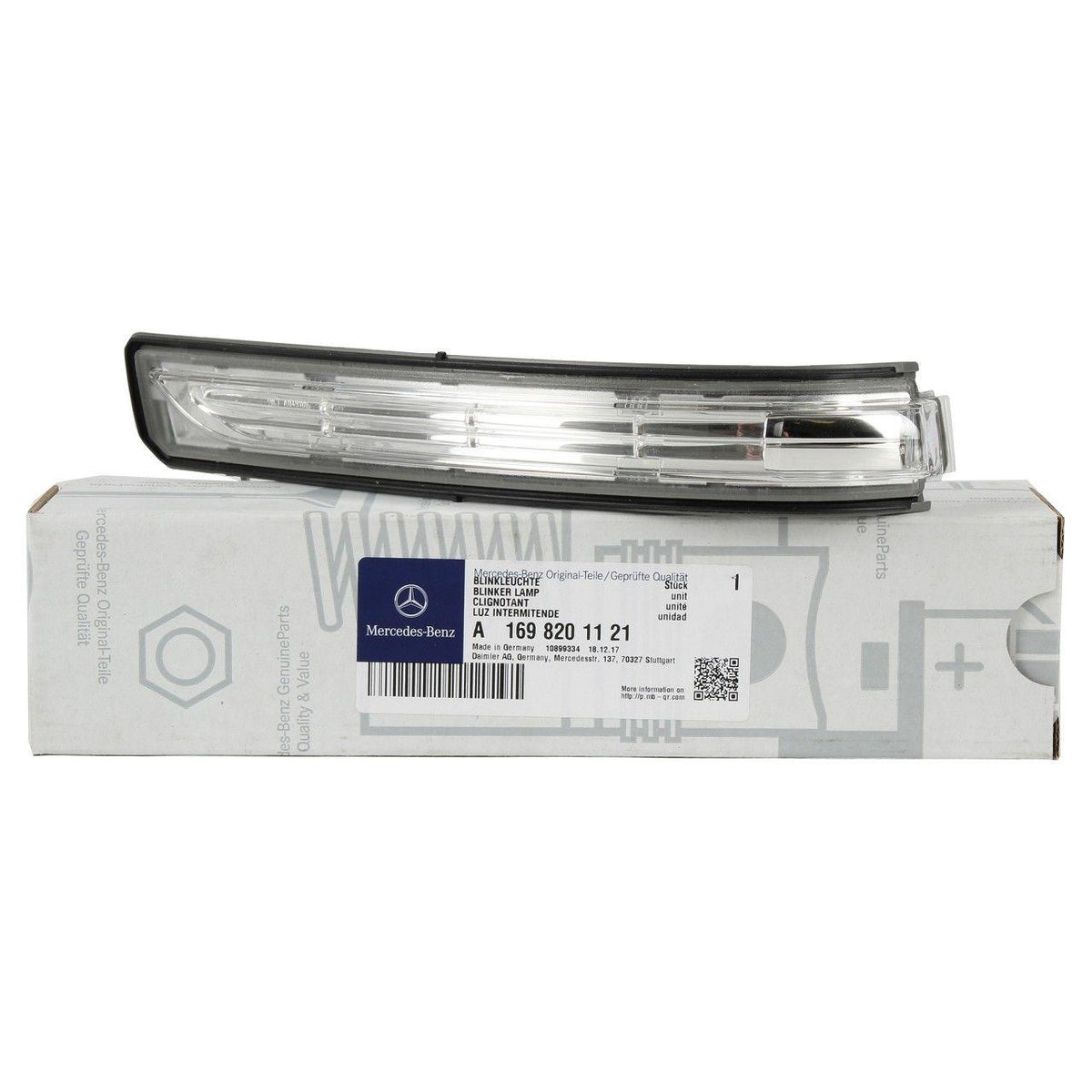 Mercedes-Benz A1698201121 A Series W169 B Series W245 Left Dikiz Mirror Turn Signal Genuine — Tail, Signal & Reflectors