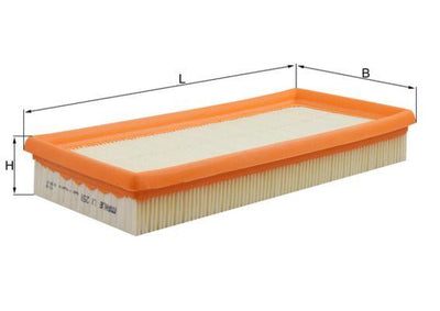 Mahle LX259 Air Filter Volkswagen Caddy I Golf I Jetta I Passat Scirocco Audi A80 16 18 — Air & Cabin Filters