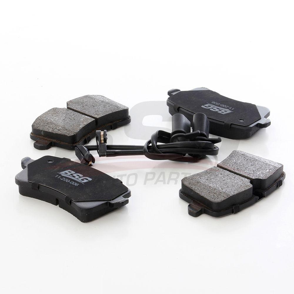 Bsg 11-200-006 Brake Pad Rear A4-A5-A6-A8-Q5 Bm 10 — Brake Pads