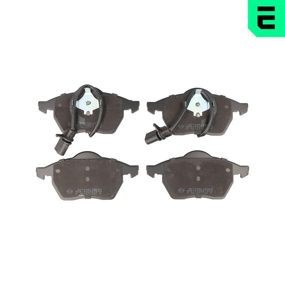 Optimal BP-12080 Front Brake Pad-Kablolu-20mm (VW Passat 97-05 Audi A4 99-05 A6 98-05 Skoda Superb 02-08) — Brake Pads