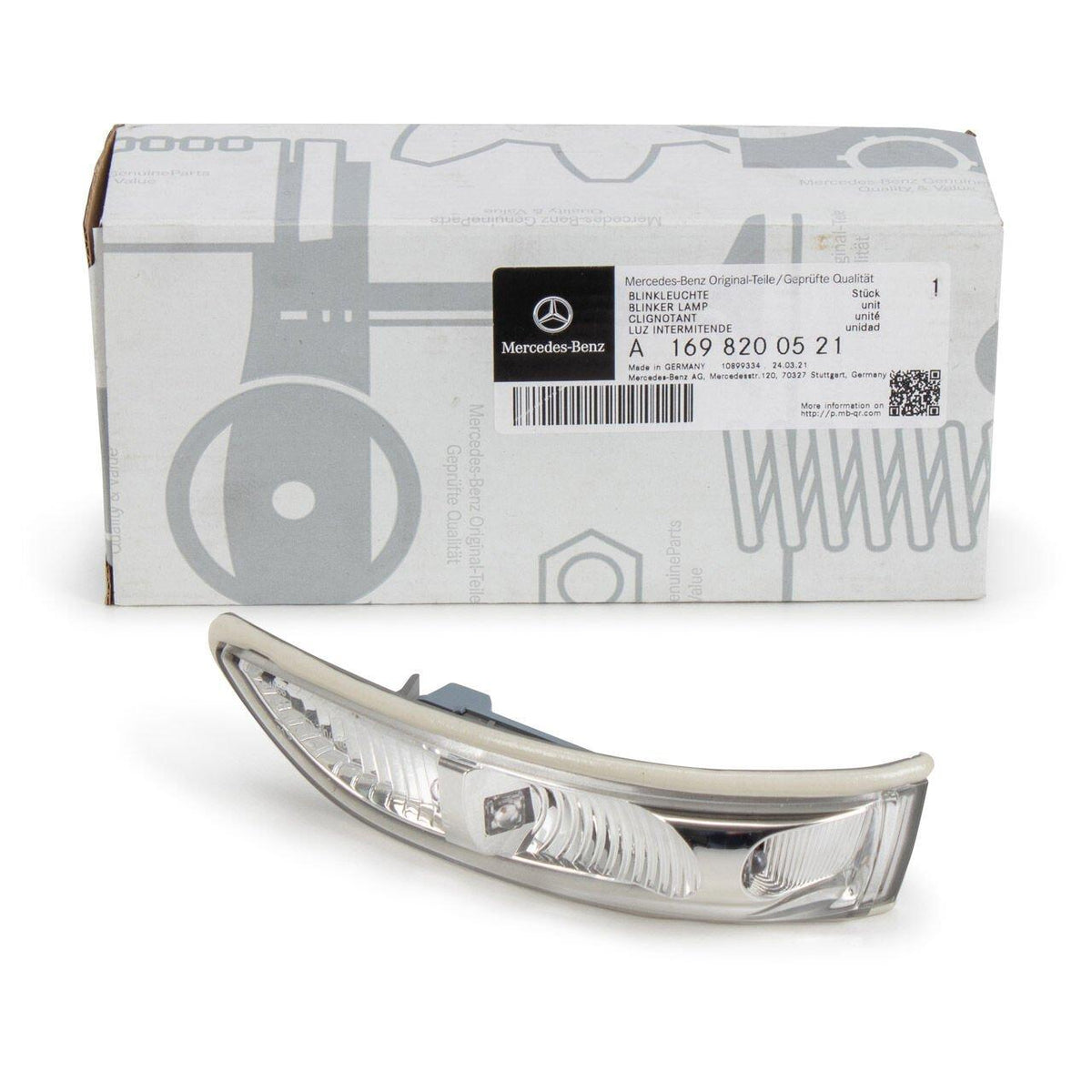 Mercedes-Benz W169 A-Class 2004-2008 Left Mirror Signal Lamp - Original Part for Mercedes-Benz Ow — Tail, Signal & Reflectors