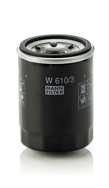 MANN W610-3 Oil Filter — Oil Filters