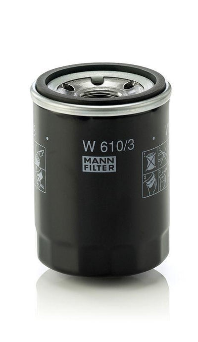 Mann W610-3 Oil Filter Size: M20 x 1.5 — Oil Filters