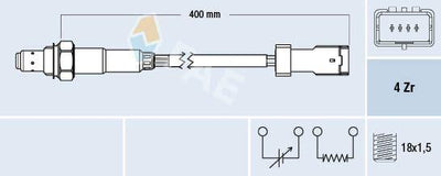 FAE 77590 Oxygen Sensor Peugeot 108 2008 208 301 308 II C1 C3 II-III C4 Cactus C-Elysee DS3 EB2 — Oxygen & Air-Fuel