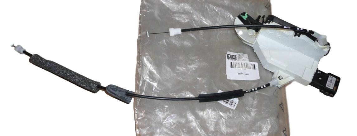 PSA 9800618280 Citroen C5 Left Front Door Lock Genuine — Handles, Locks & Latches