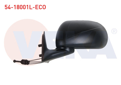 Veka 54-18001L-ECO Outer Rear View Mirror Left Mechanical Yumurta Tip Dogan / Kartal / Sahin 1997-2002 — Mirrors