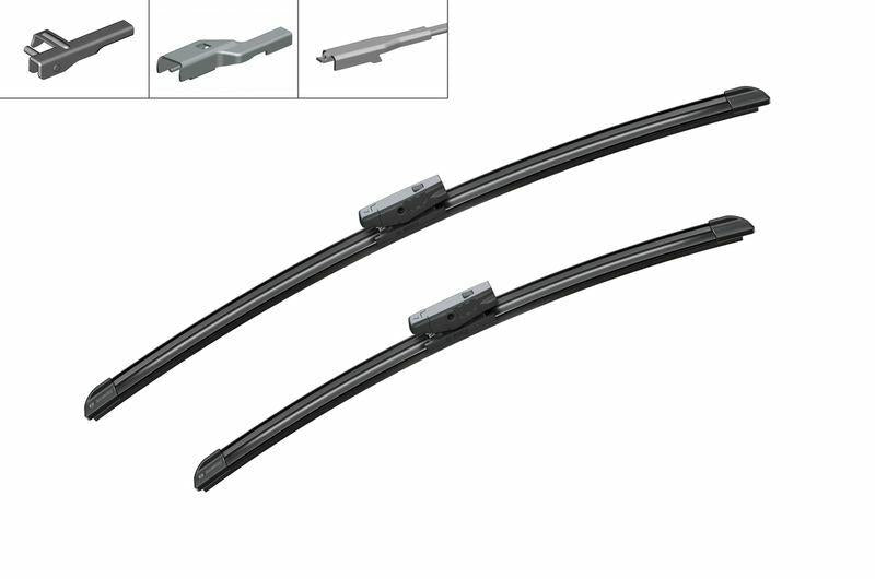 BOSCH Aerotwin Multi-Clip Wiper Blades - 55cm & 45cm for Left-Hand Drive Vehicles — Wipers