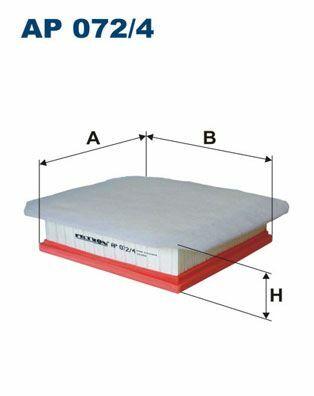 FILTRON Air Filter - Fits Meriva B 1.4, 1.3 CDTi, 1.7 CDTi — Air & Cabin Filters