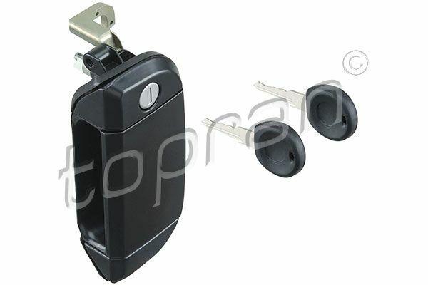 TOPRAN Right Front Exterior Door Handle - VW Transporter — Handles, Locks & Latches