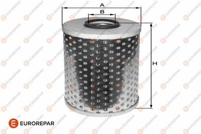 Eurorepar 1682289880 Oil Filter Opel Vectra B 2.0 DI 16V — Oil Filters