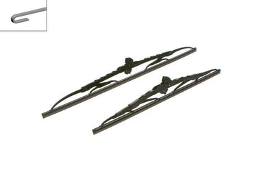 Bosch 3397001361 Wiper Set Front Twin 500-400 Mazda 121 II 90-96 Demio 00-03 Opel Combo 04-11 Atoz — Wipers