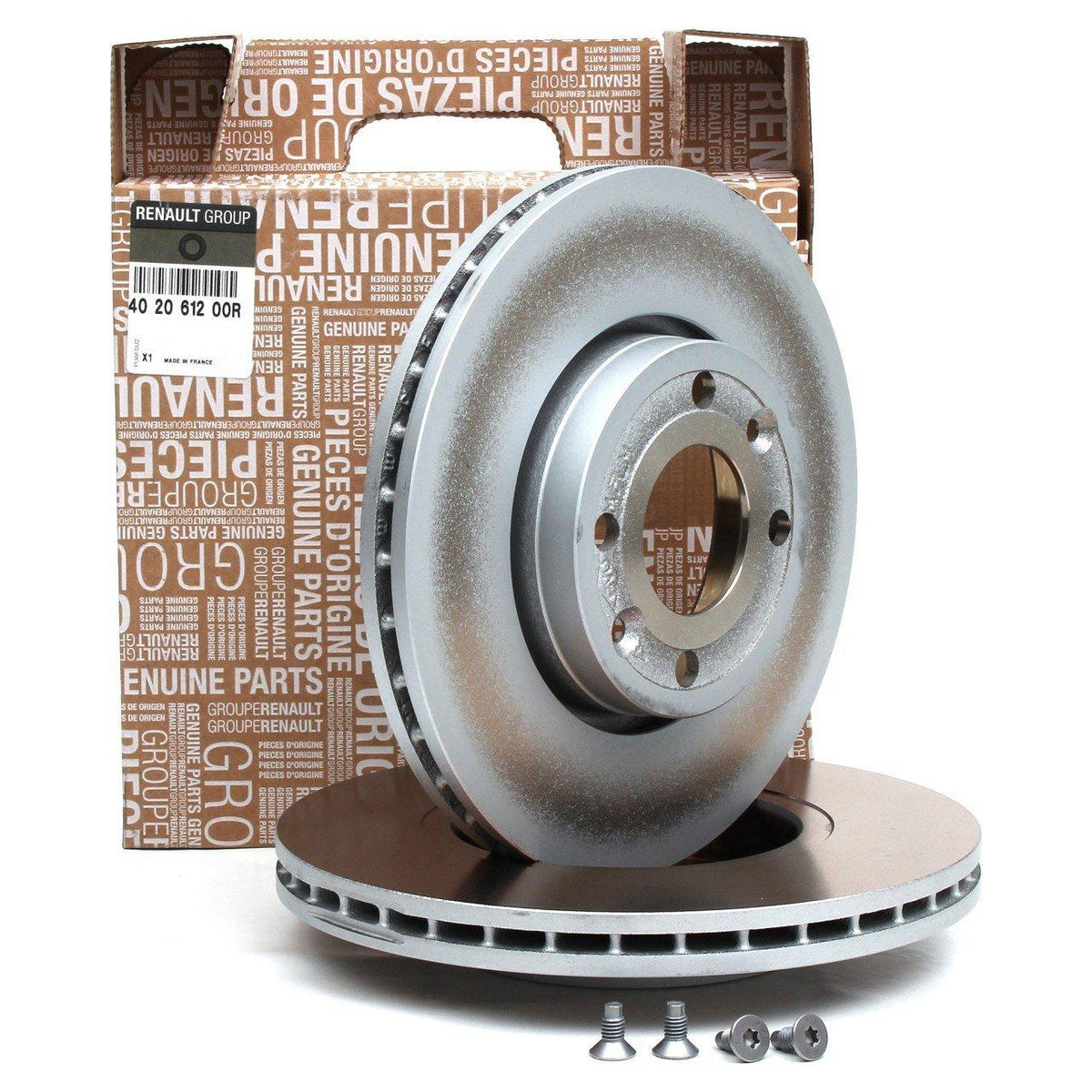Mais 402066839R Dacia Lodgy Logan MCV 2013- Sandero II Front Brake Disc Set — Brake Rotors & Drums