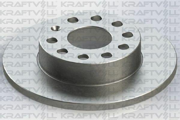 KRAFTVOLL Brake Disc - Fits Caddy III & Touran Models — Brake Rotors & Drums