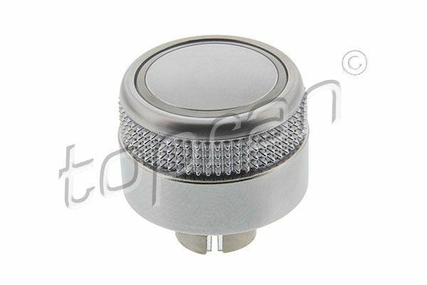 TOPRAN Audi Volume Control Button - Silver Plastic Design — Switches & Relays