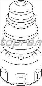 Volkswagen Passat CC Rear Shock Yellow Bushing - Compatible with 2009-2016 Models — Bushings & Mounts