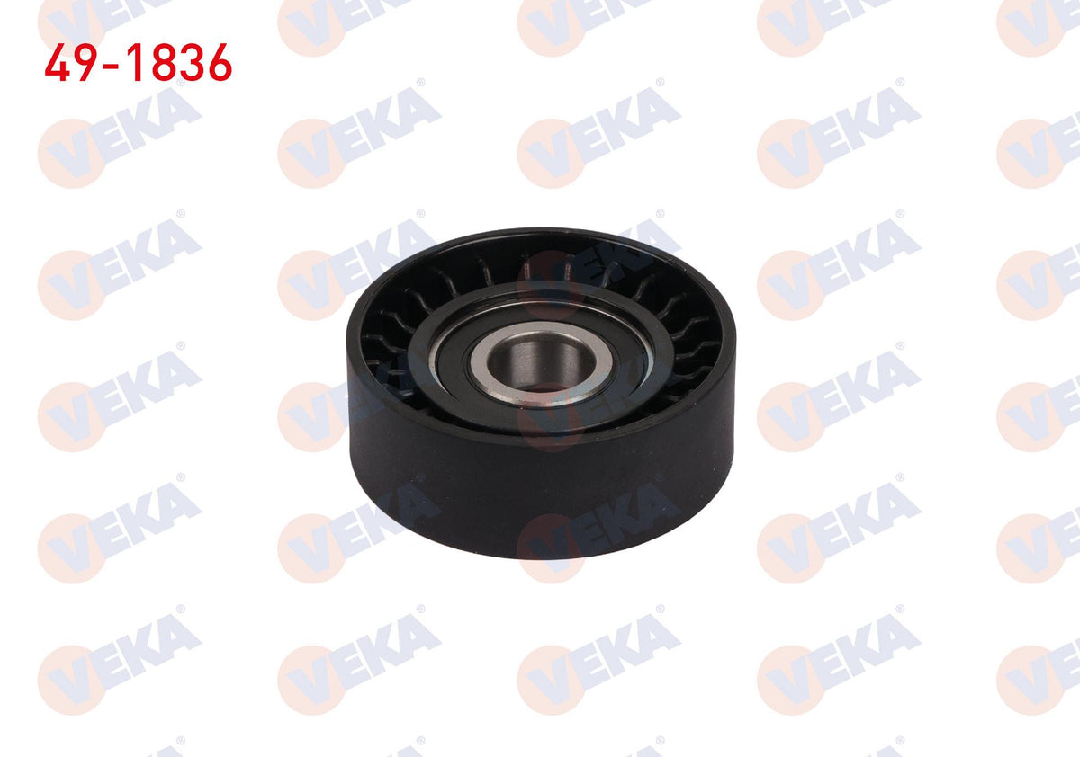 Veka 49-1836 V Belt Tensioner Bearing Plastic 65X26 Fiat Fiorino-Punto-Idea-Linea-1.3 Mjt 2007-/ Alfa — Pulleys & Tensioners