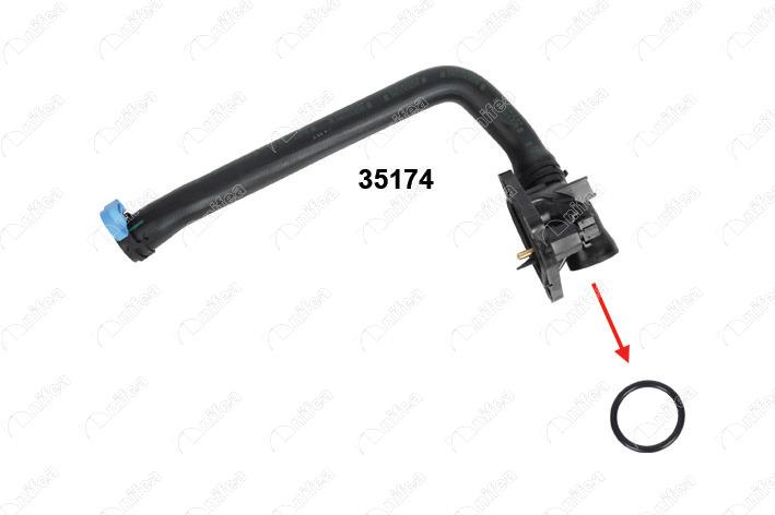 NIFEA 35176 *10 Thermostat Housing Gasket (Rear) N13 F20 F30 — Water Pump & Thermostat