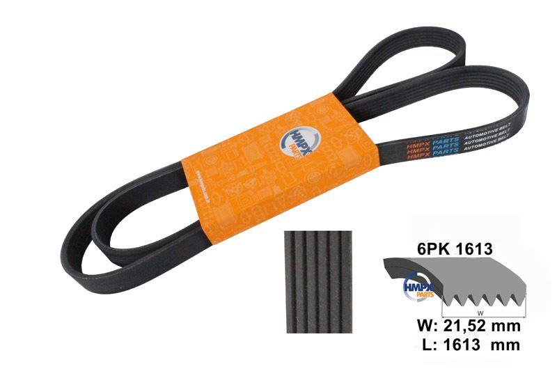 HİMPEKS 6PK 1613 Fan Belt Passat-Crafter 2.0 TDI Ckub-Cktb
