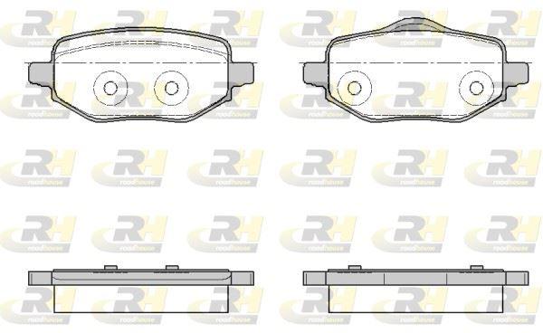 ROADHOUSE 21952.00 Front Brake Pad — Brake Pads