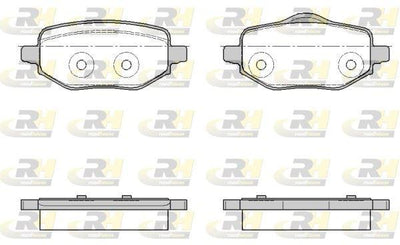 ROADHOUSE 21952.00 Front Brake Pad — Brake Pads