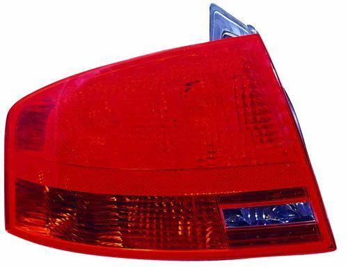DEPO Audi A4/S4 Left Taillight - P21W, ECE Approved — Tail, Signal & Reflectors