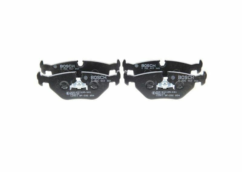 BOSCH Rear Brake Pad - BMW E36 316 318 320 323 325 328 Z3 E32 E34 E36 M3 E34 M5 — Brake Pads
