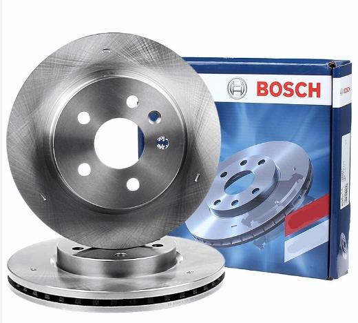 Bosch 0986479974 Land Rover Freelander 2 Front Brake Disc Set Mondeo IV S-Max Volvo S60 07 -Set