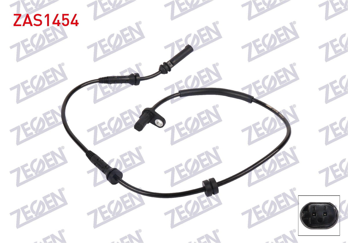 Zegen ZAS1454 ABS Sensor Front Left-Right BMW 3 Series (F30) 13-18 / 4 Series (F32 F36) 14-20 (xDrive V — Brake Sensors & ABS