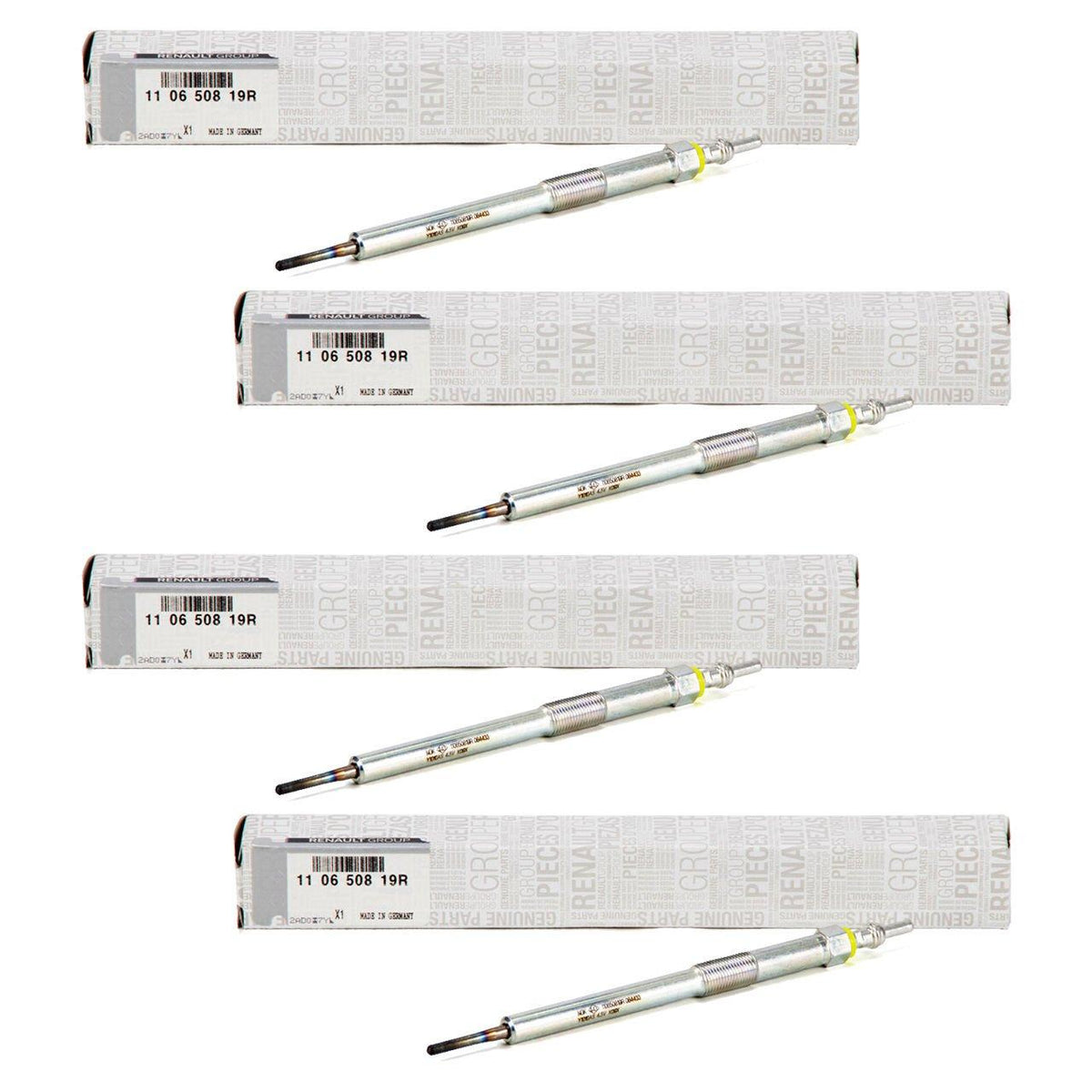 Mais 110650819R Renault Talisman 2015- 1.6 dCi Glow Plug Set Genuine Set — Coils & Plugs