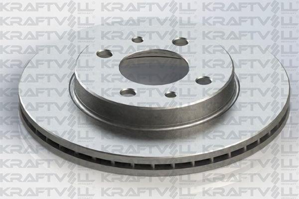 KRAFTVOLL Front Brake Disc - Compatible with R21, Clio, Manager — Brake Rotors & Drums